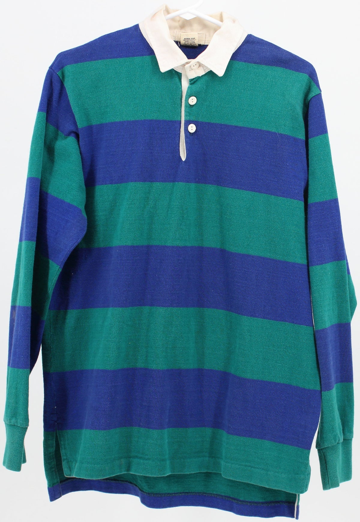 Gap Blue and Green Long Sleeve Golf Shirt