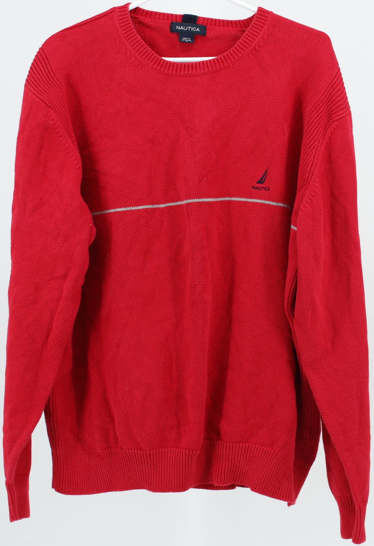 Nautica Red Sweater