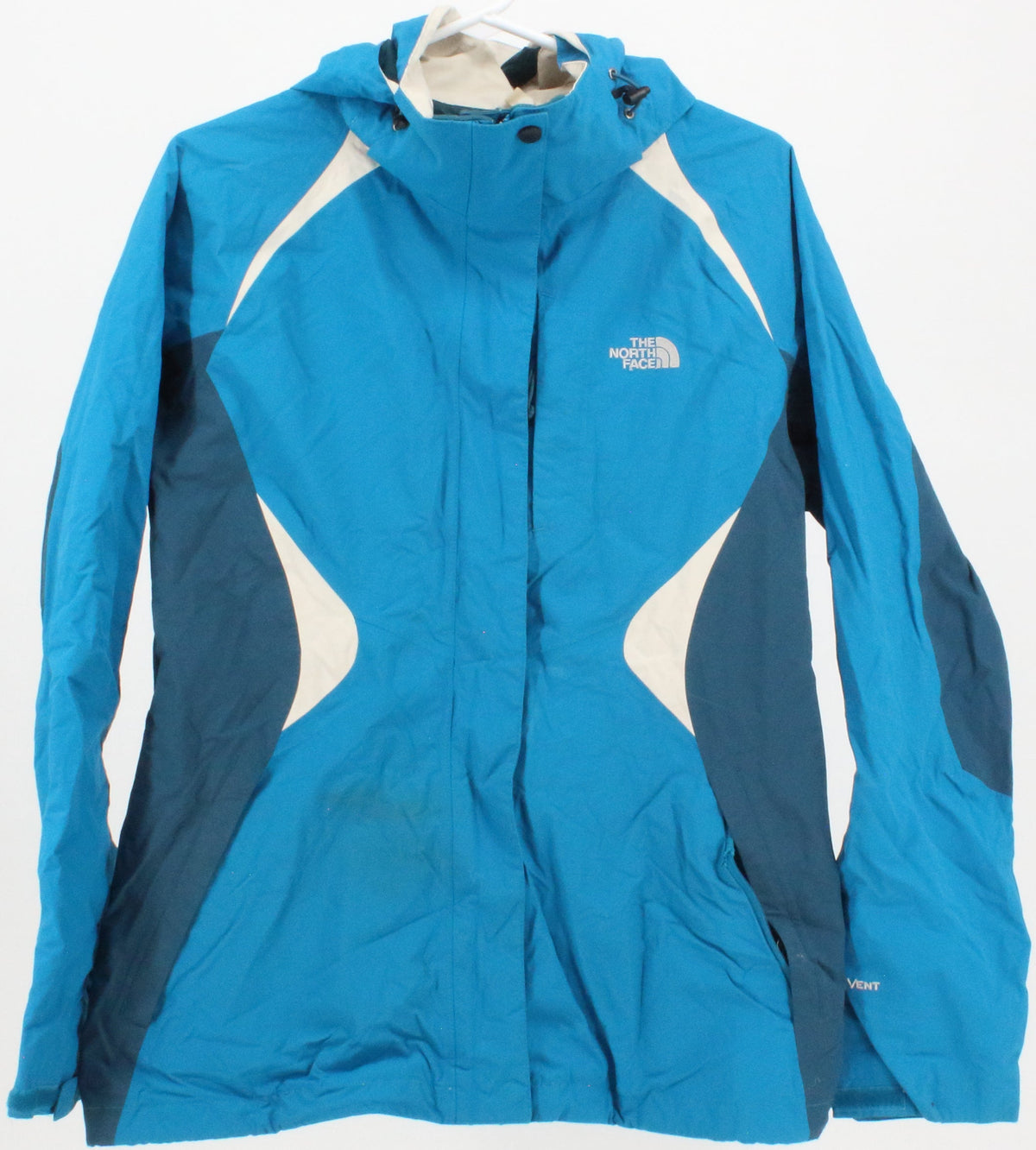 The North Face Women's HyVent Blue Nylon Jacket
