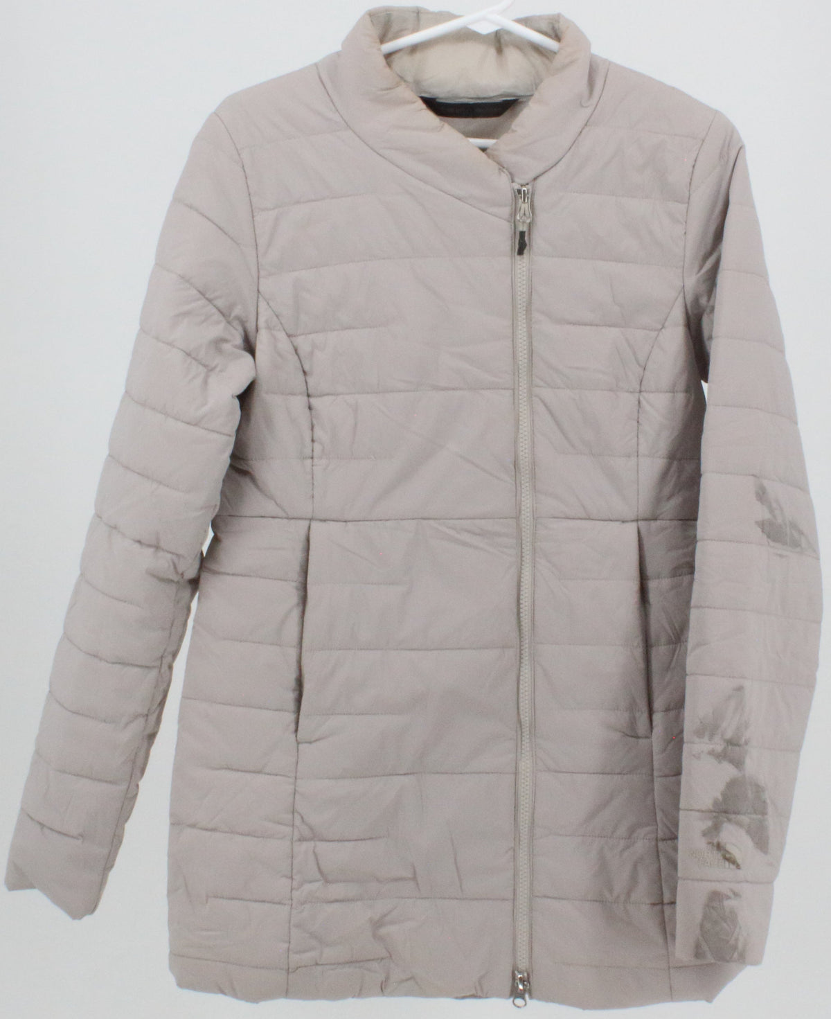 The North Face Women's Light Grey Puffer Parka