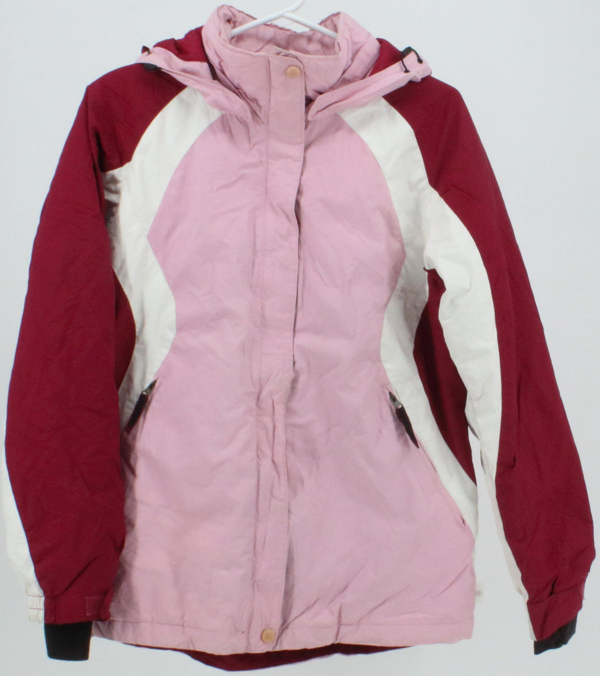 Columbia Women's Dark Pink and Light Pink Insulated Jacket