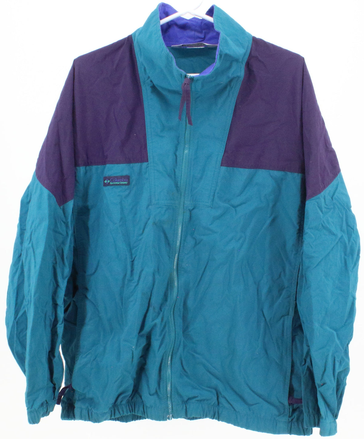 Columbia Women's Blue and Purple Bomber Jacket
