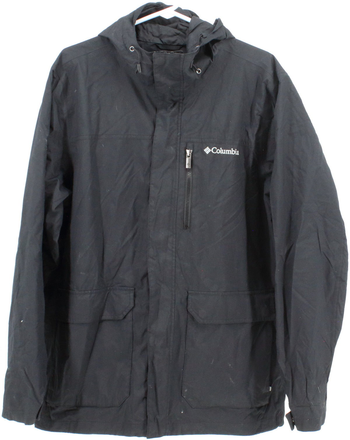 Columbia Men's Omni-Tech Waterproof Breathable Black Jacket