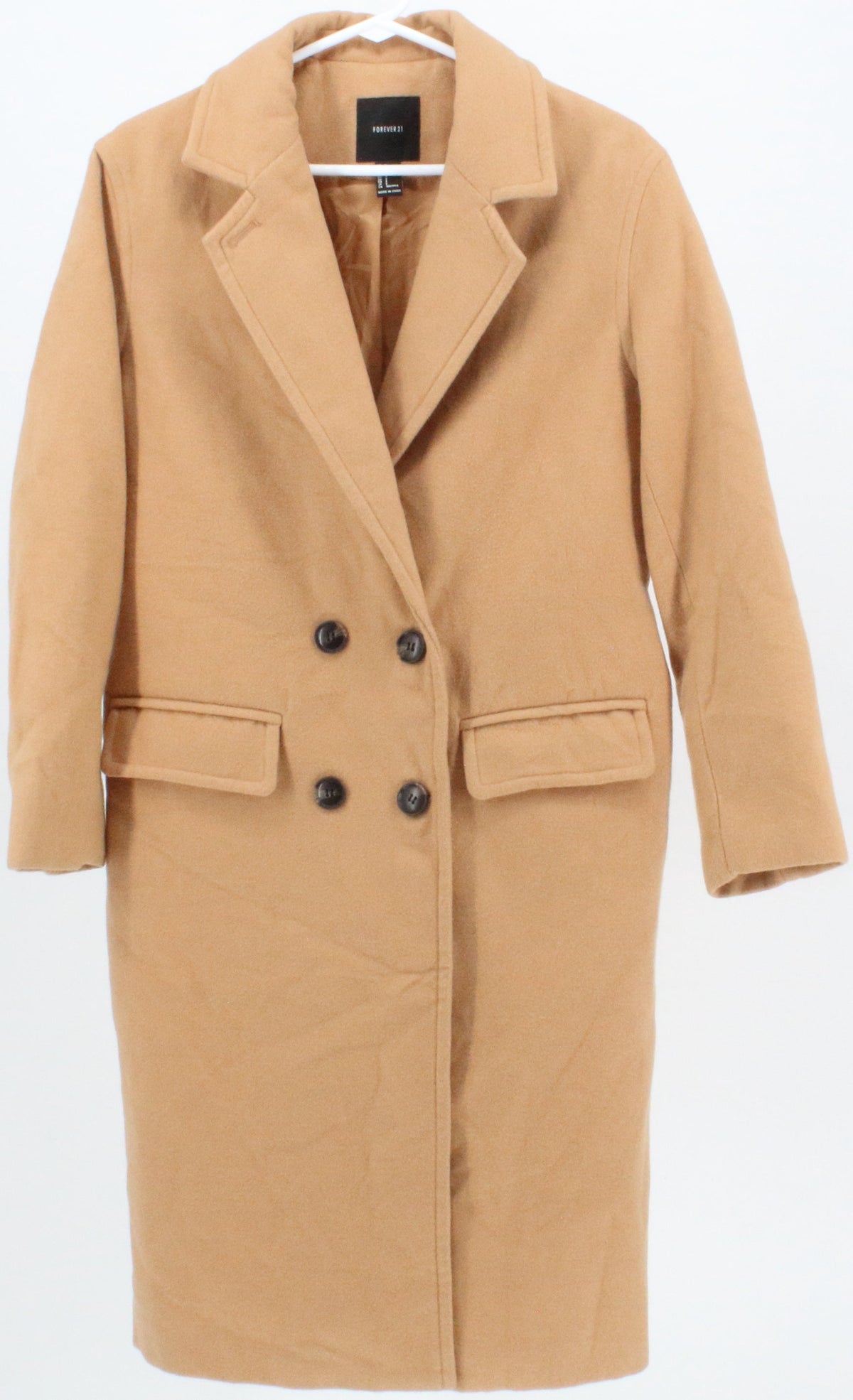 Forever 21 Amour Beige Long Coat