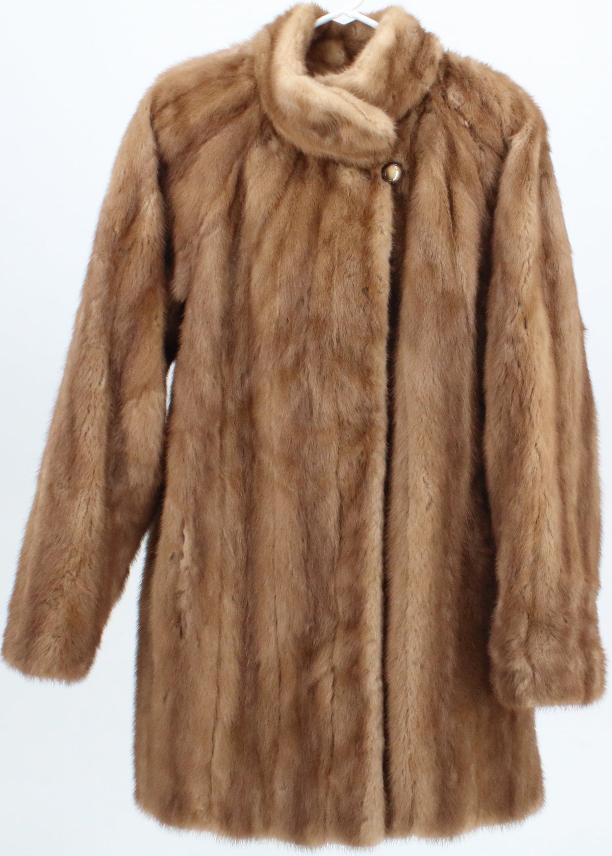 Reversible Fur and Green Coat