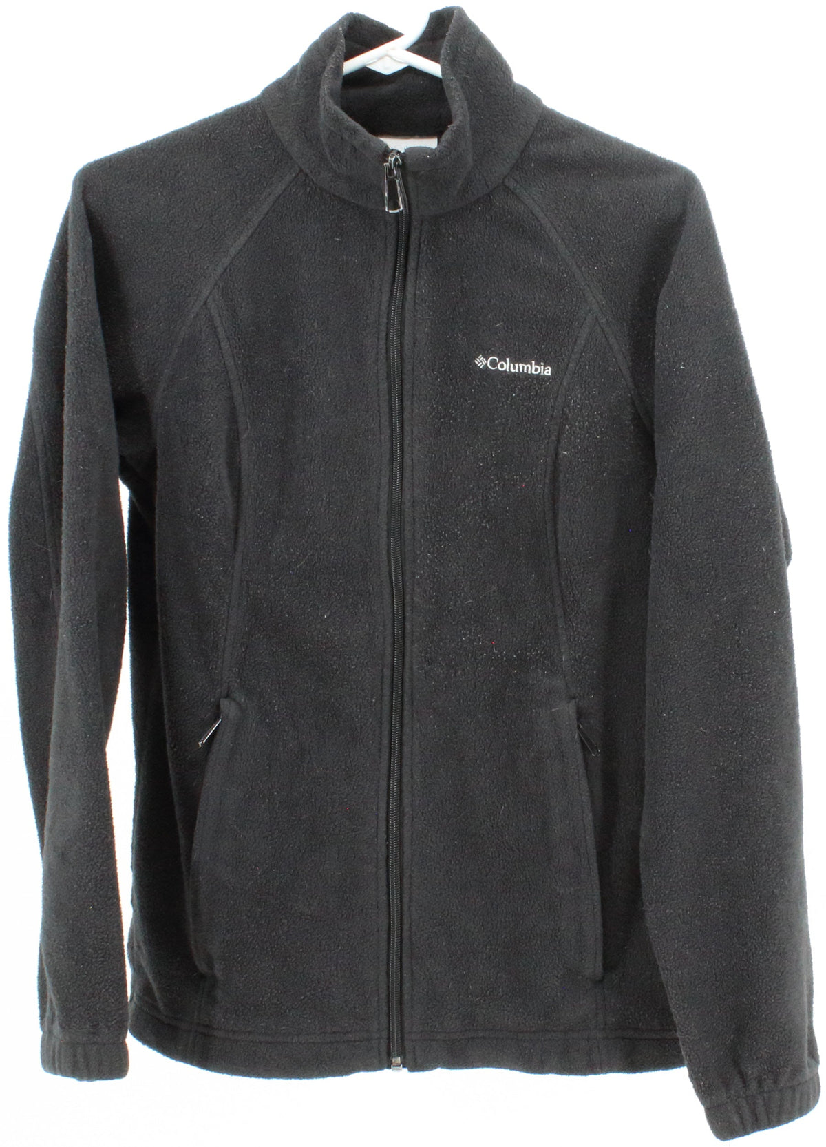 Columbia Black Full Zip Fleece Jacket