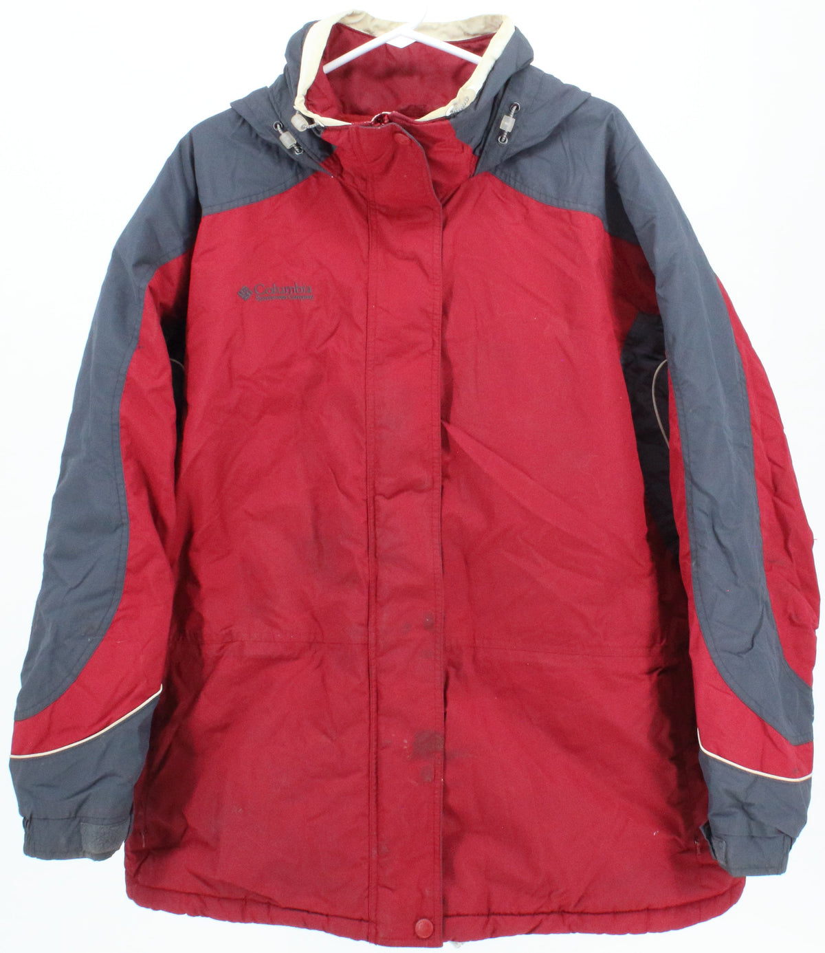 Columbia Red and Grey Insulated Jacket
