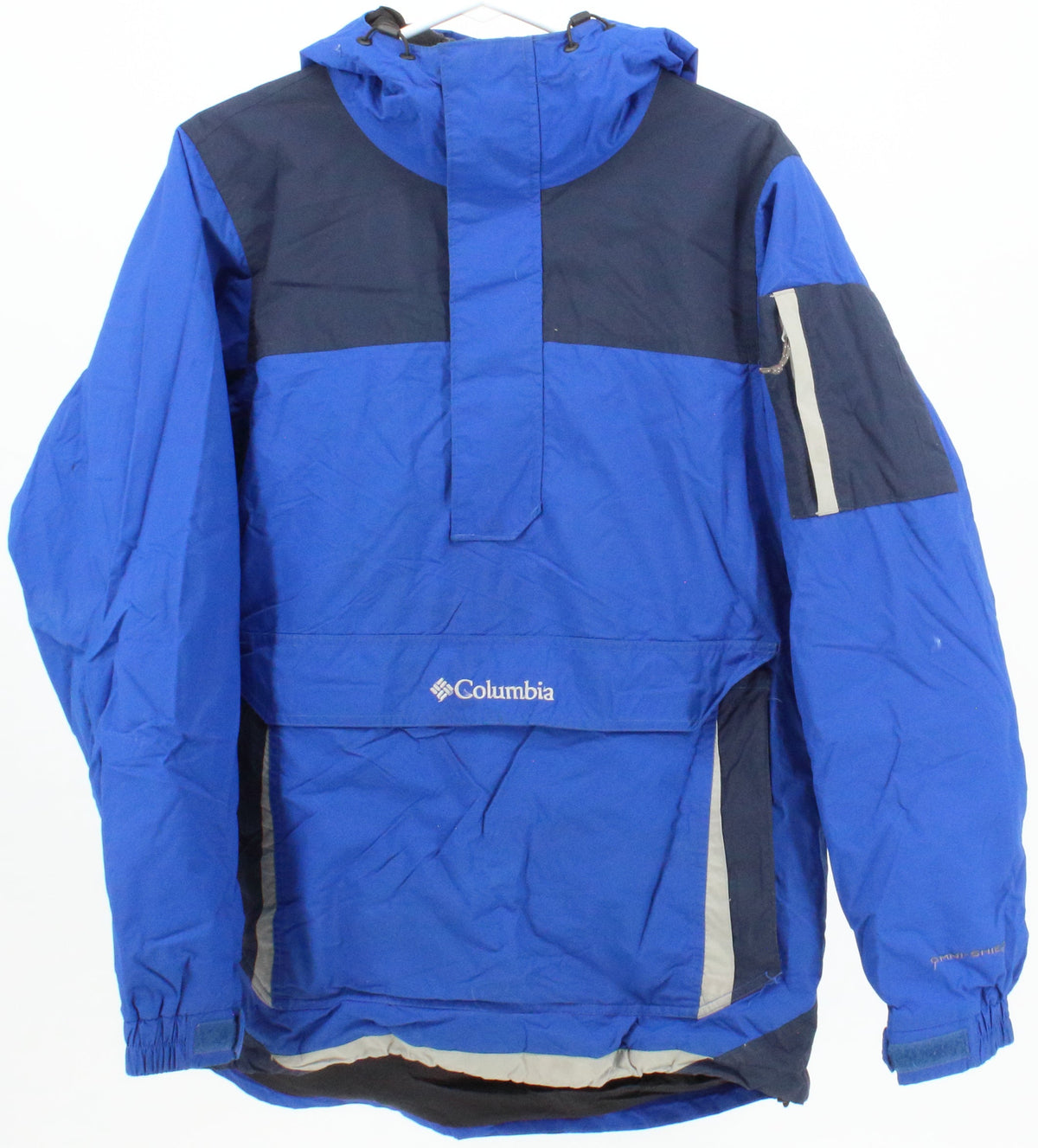 Columbia Men's Omni-Shield Half Zip Blue Jacket