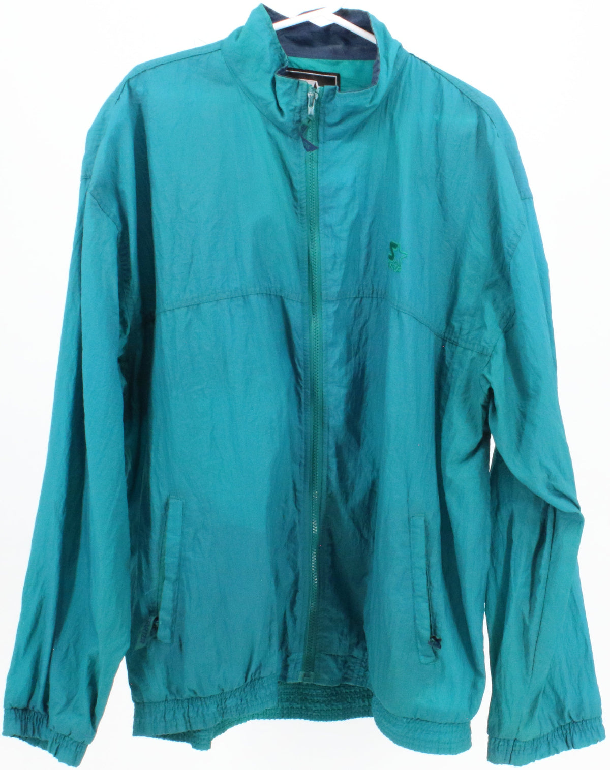 Starter Turquoise Nylon Jacket