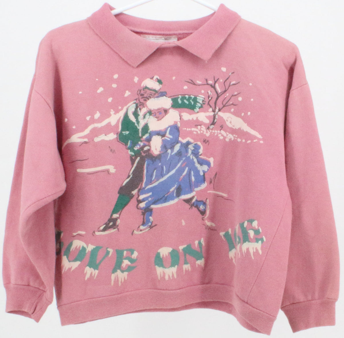 A'Milano Love On Ice Pink Sweatshirt