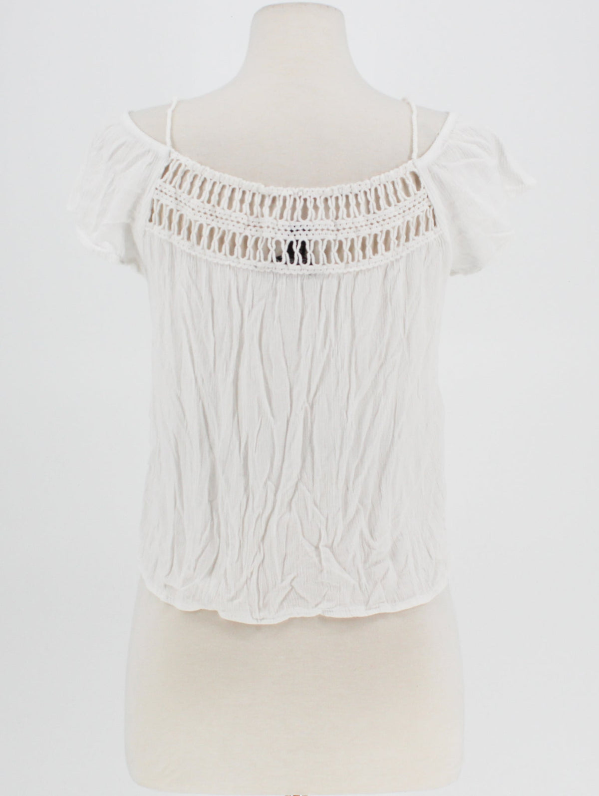Streetwear Society Cold Shoulder Lace Detail Cami