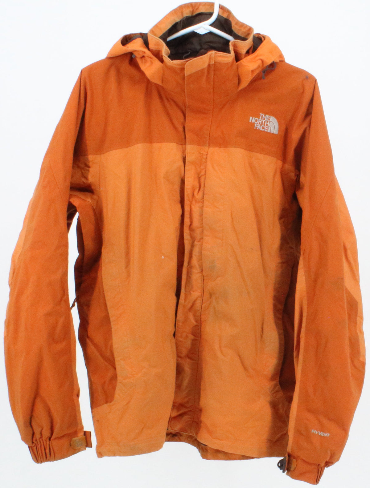 The North Face HyVent Orange Nylon Jacket