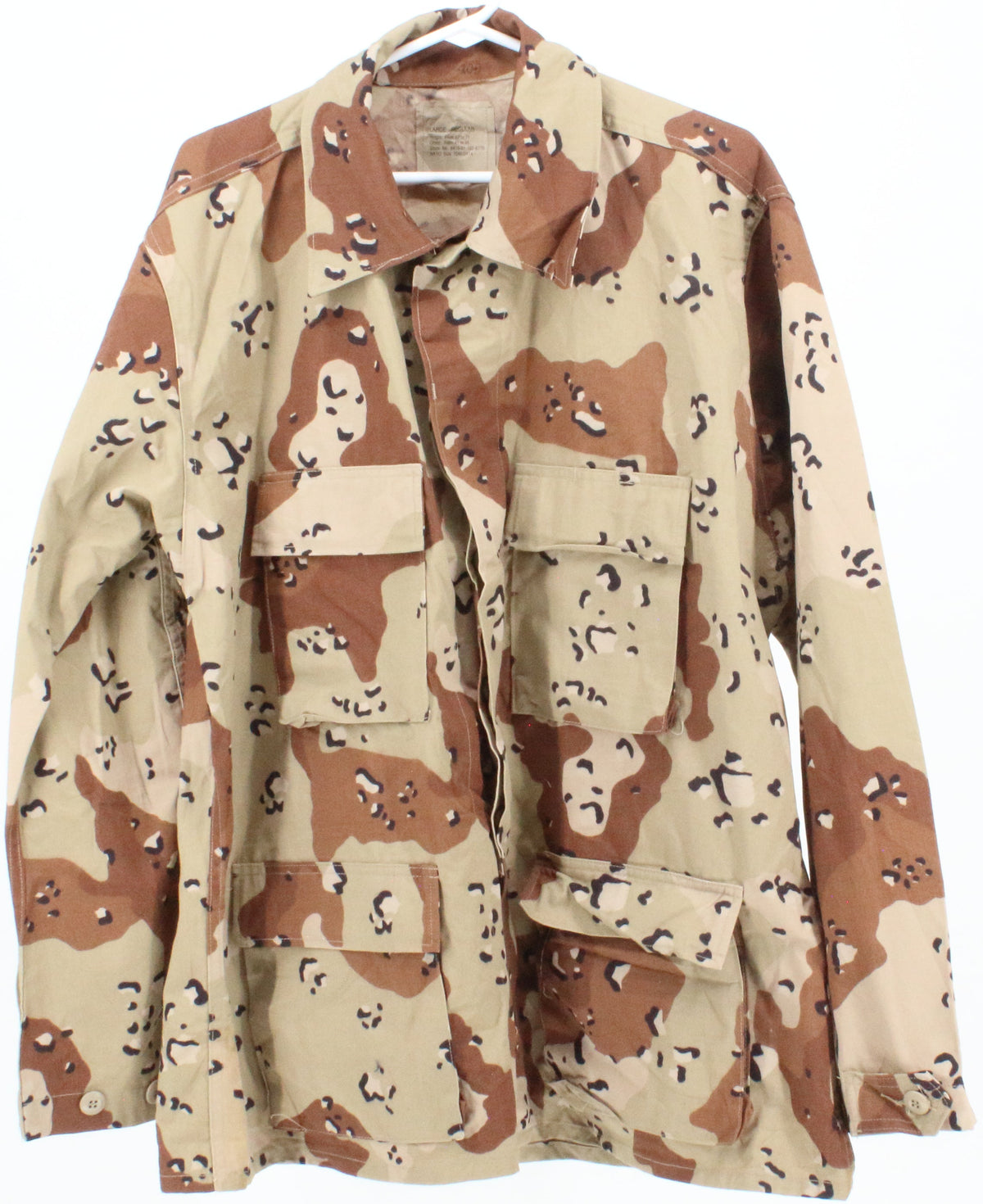 Beige and Brown Camo Shirt