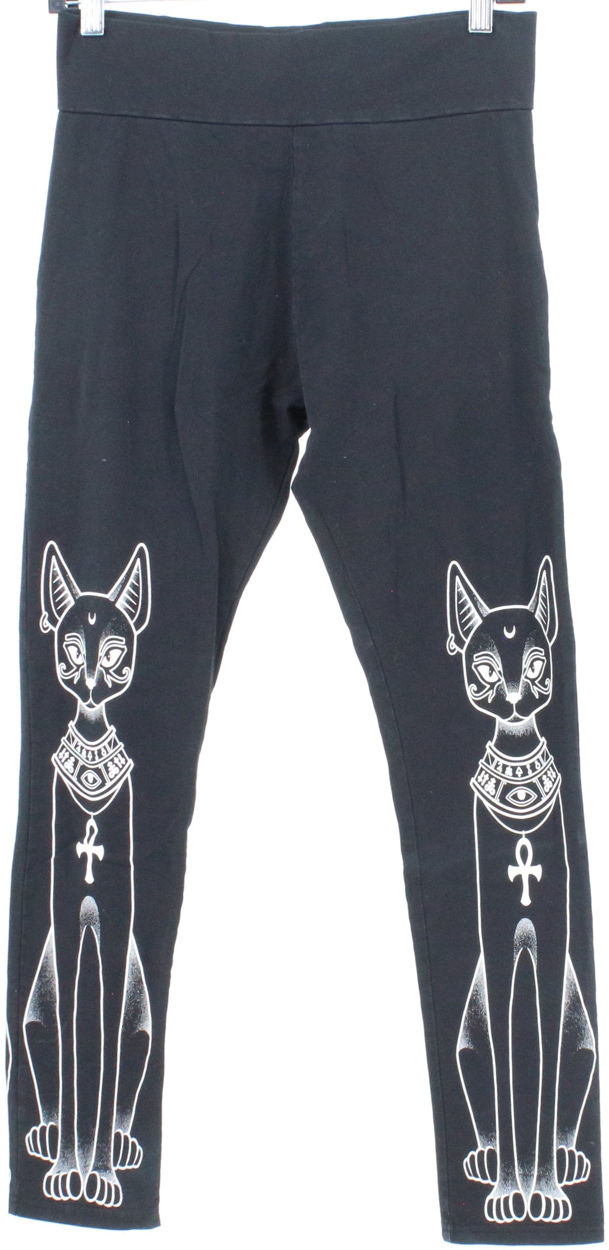 Killstar Cats Black Legging Pants