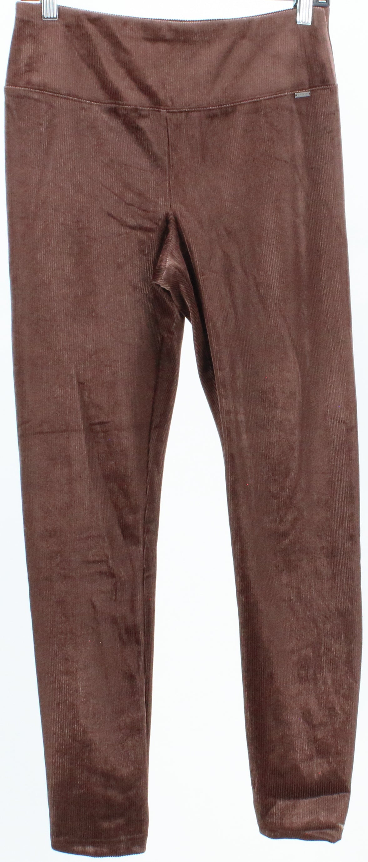 T Tahari Brown Textured Legging Pants