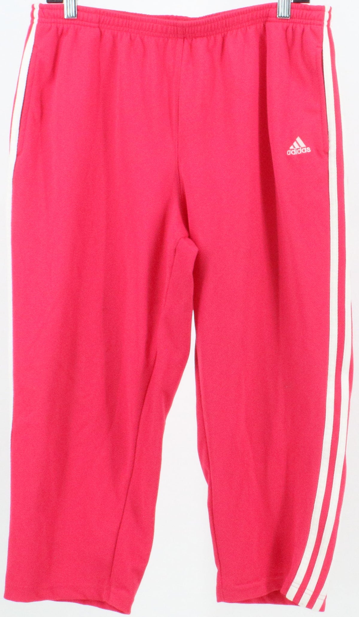 Adidas Pink and White Active Pants