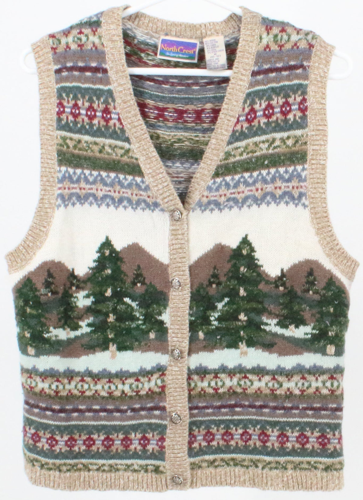 North Crest Multicolor Women's Vest