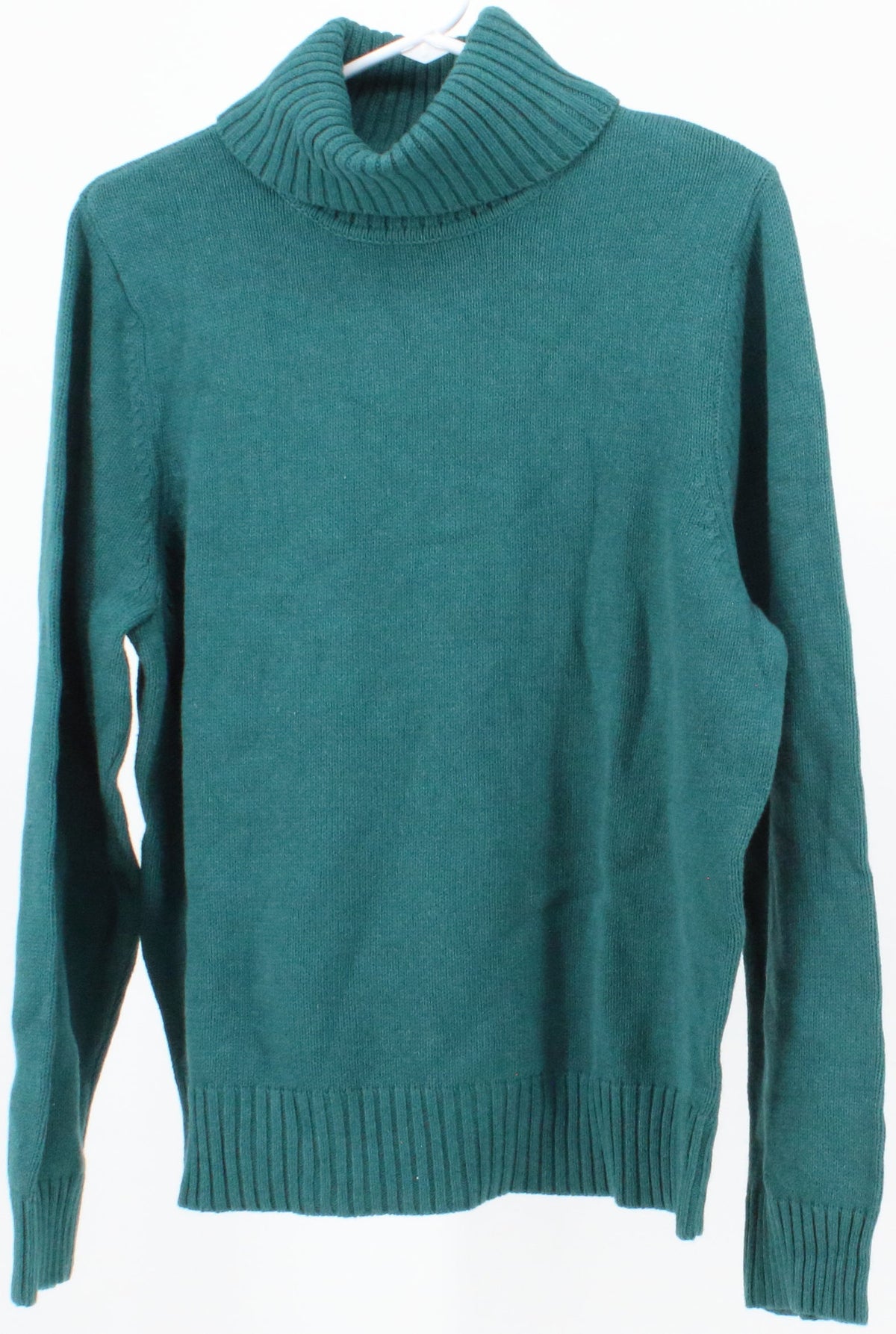 Croft & Barrow Green Turtleneck Sweater