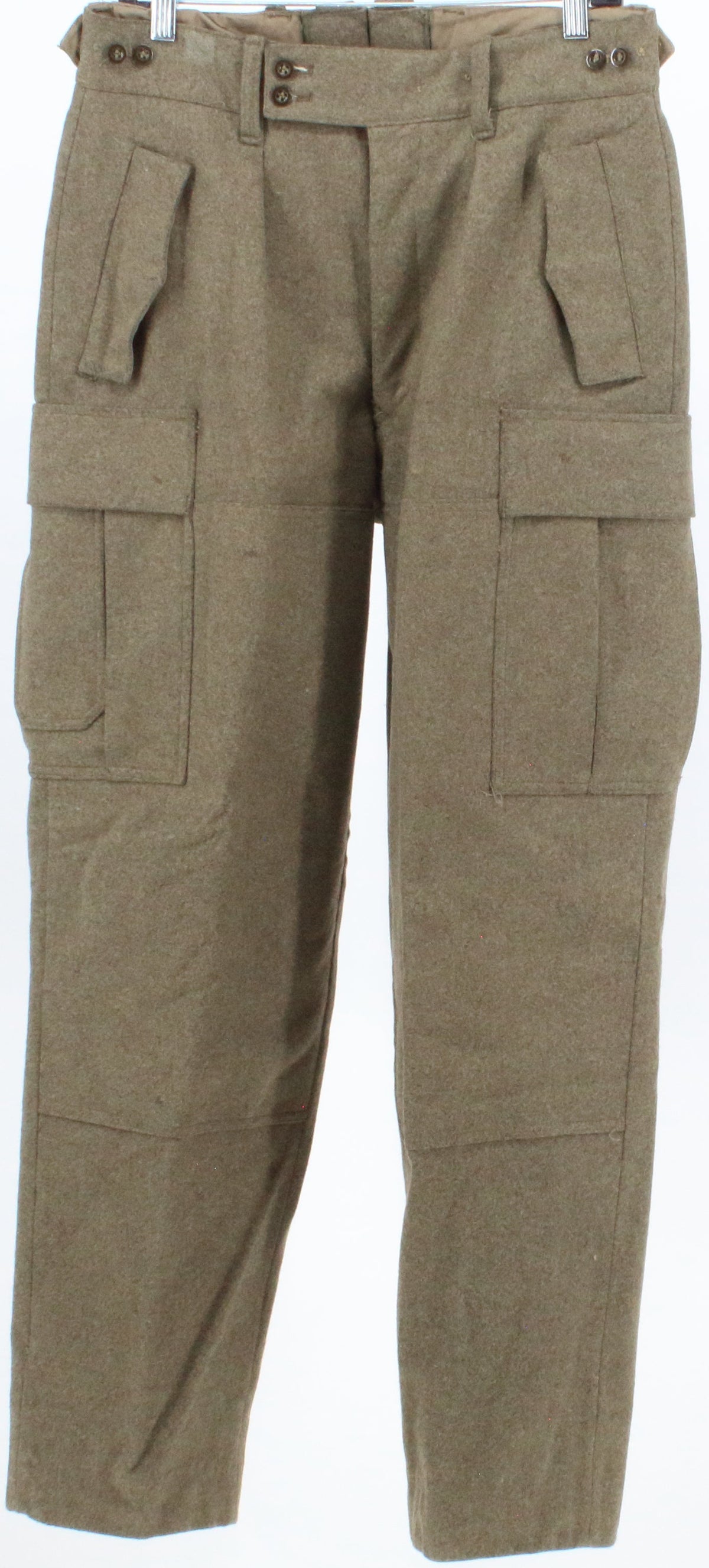 Seyntex Military Green Wool Pants