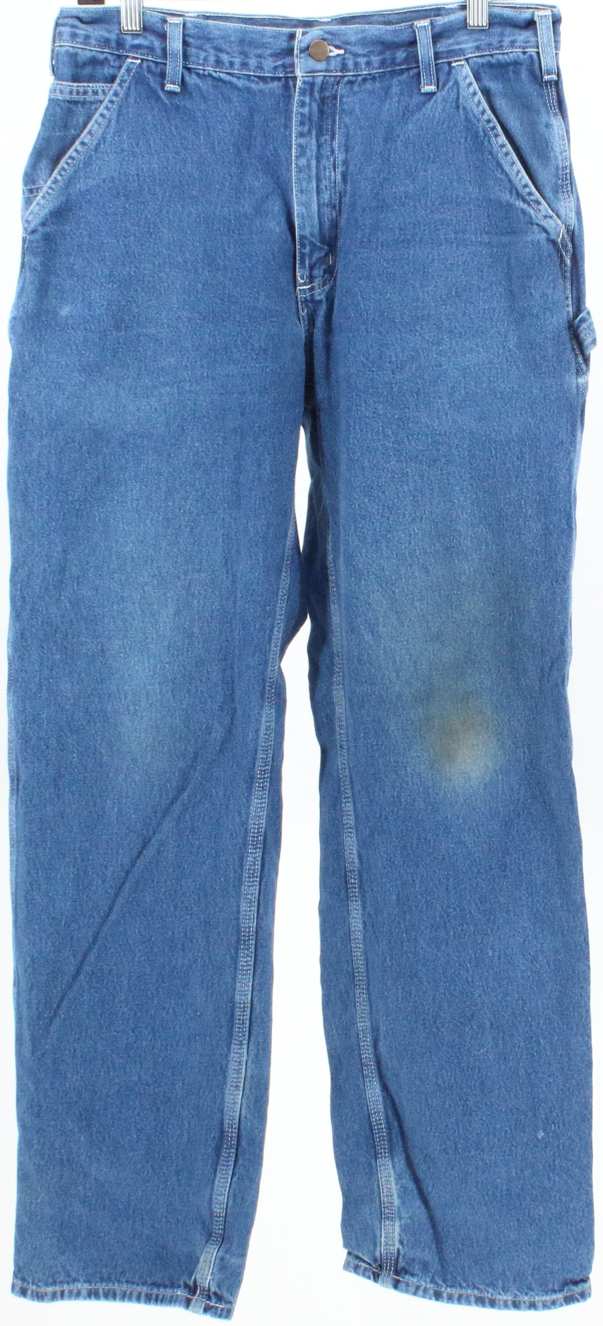 Carhartt Dark Blue Wash Cargo Jeans