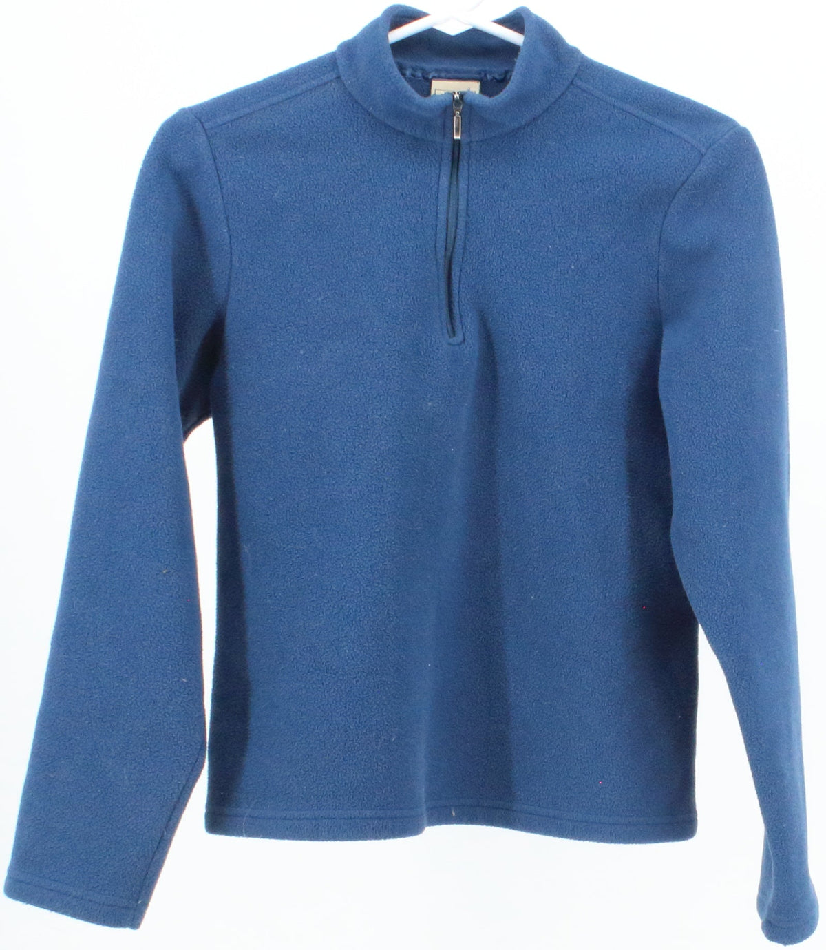 L.L.Bean Polartec Blue Half Zip Women's Fleece