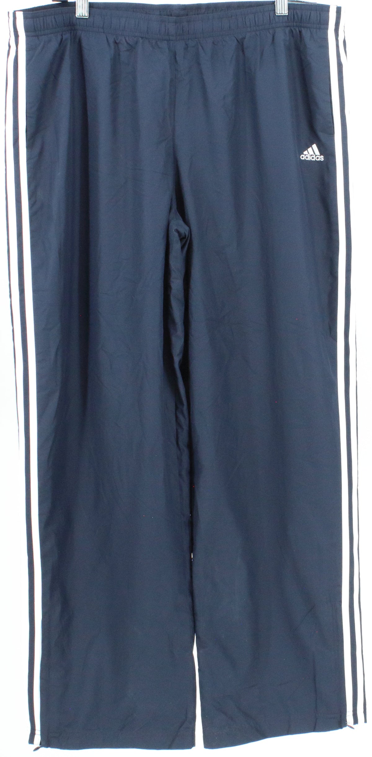 Adidas Navy Blue and White 3S Wind Pant