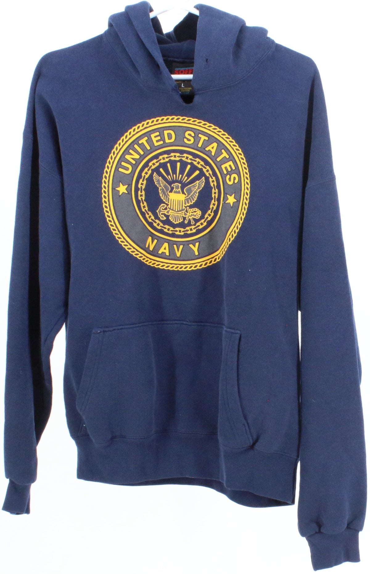 Soffe United States Navy Blue Hooded Sweatshirt