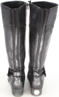 Load image into Gallery viewer, Unisa Black Calf Knee High Boots
