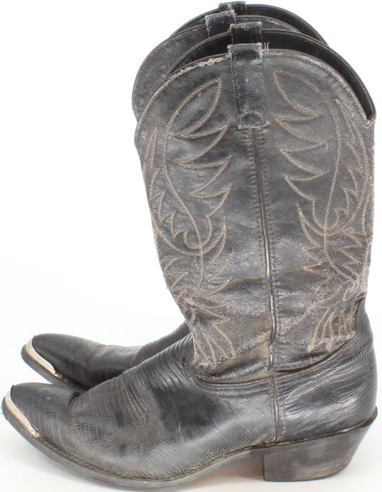 Black Western Boots