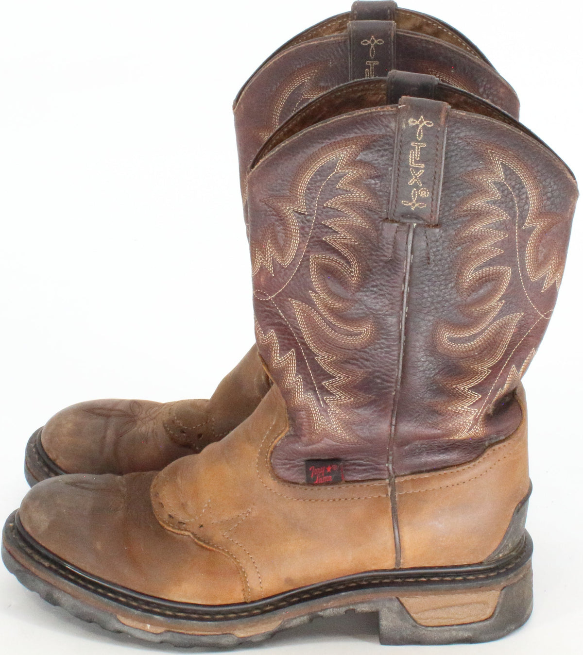 Tony Lama TLX Brown Western Boots