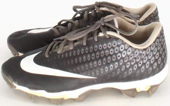 Nike Vapor Black and White Football Cleats