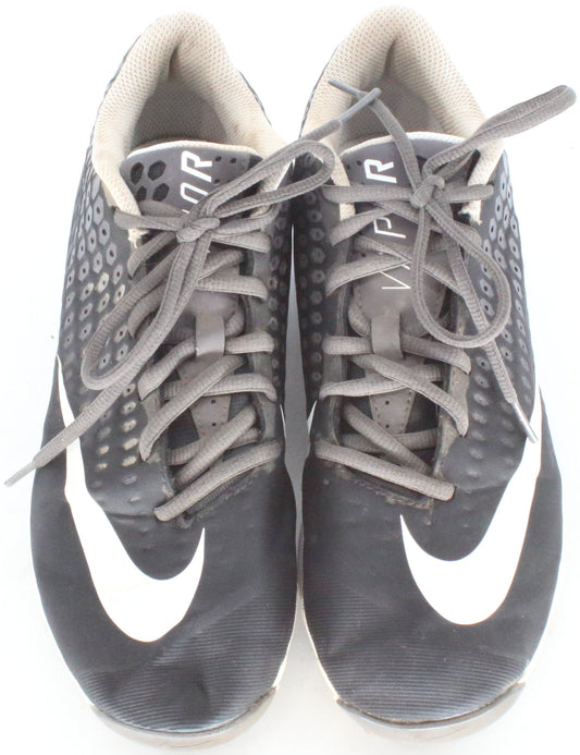 Nike Vapor Black and White Football Cleats