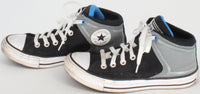 Load image into Gallery viewer, Converse Chuck Taylor All Star Black and Grey Mid Top
