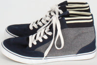 Load image into Gallery viewer, Old Navy Blue and Grey High Top Sneakers
