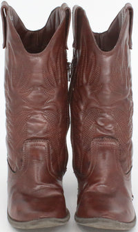 Load image into Gallery viewer, Brown Western Kids Boots
