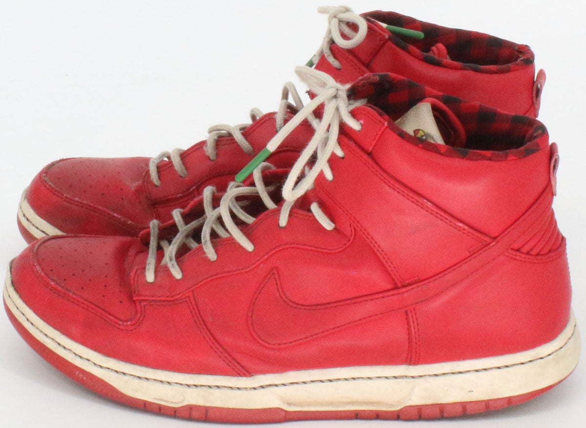 Nike High Top Red Sneakers