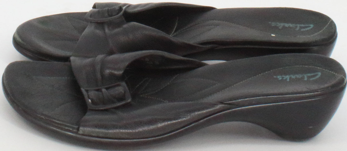 Clarks Black Sandals