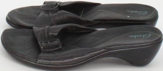 Clarks Black Sandals