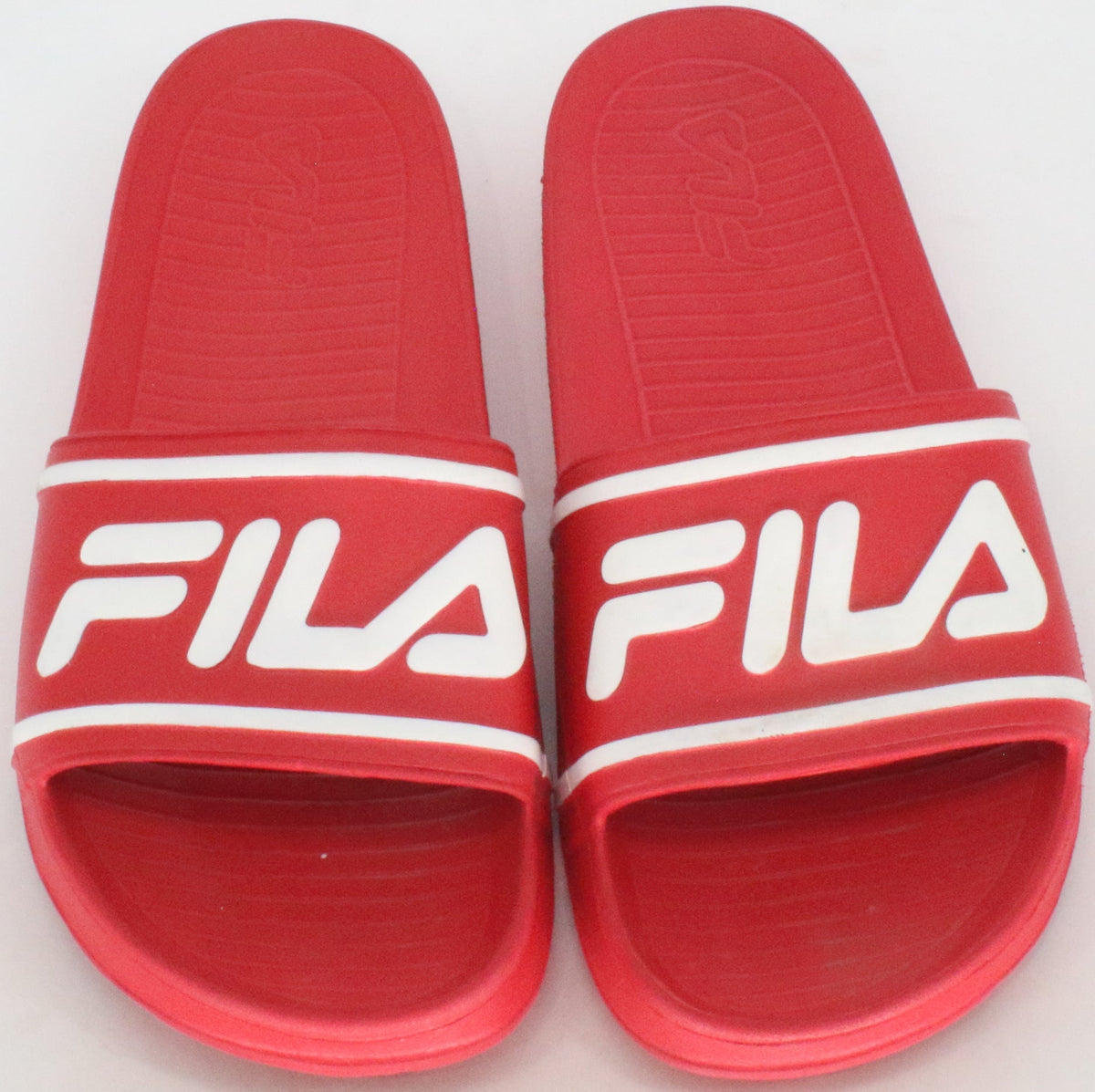 Fila Red and White Sandals