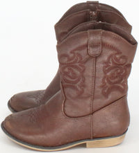 Load image into Gallery viewer, Cat &amp; Jack Brown Western Kids Boots
