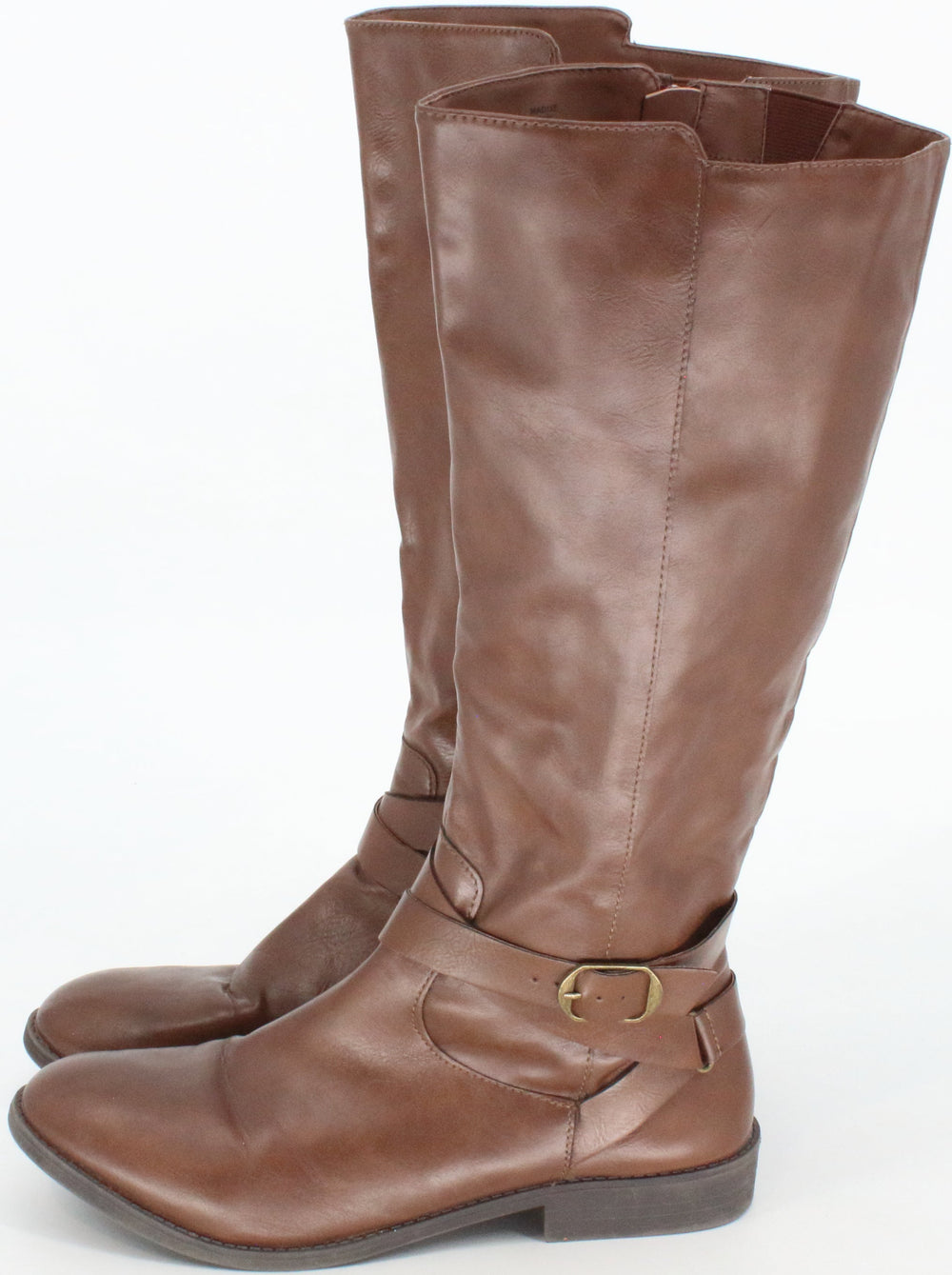 Style & Co. Brown Calf Knee High Boots