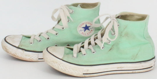 All-Star Converse Chuck Taylor Green Acqua Kids High Top