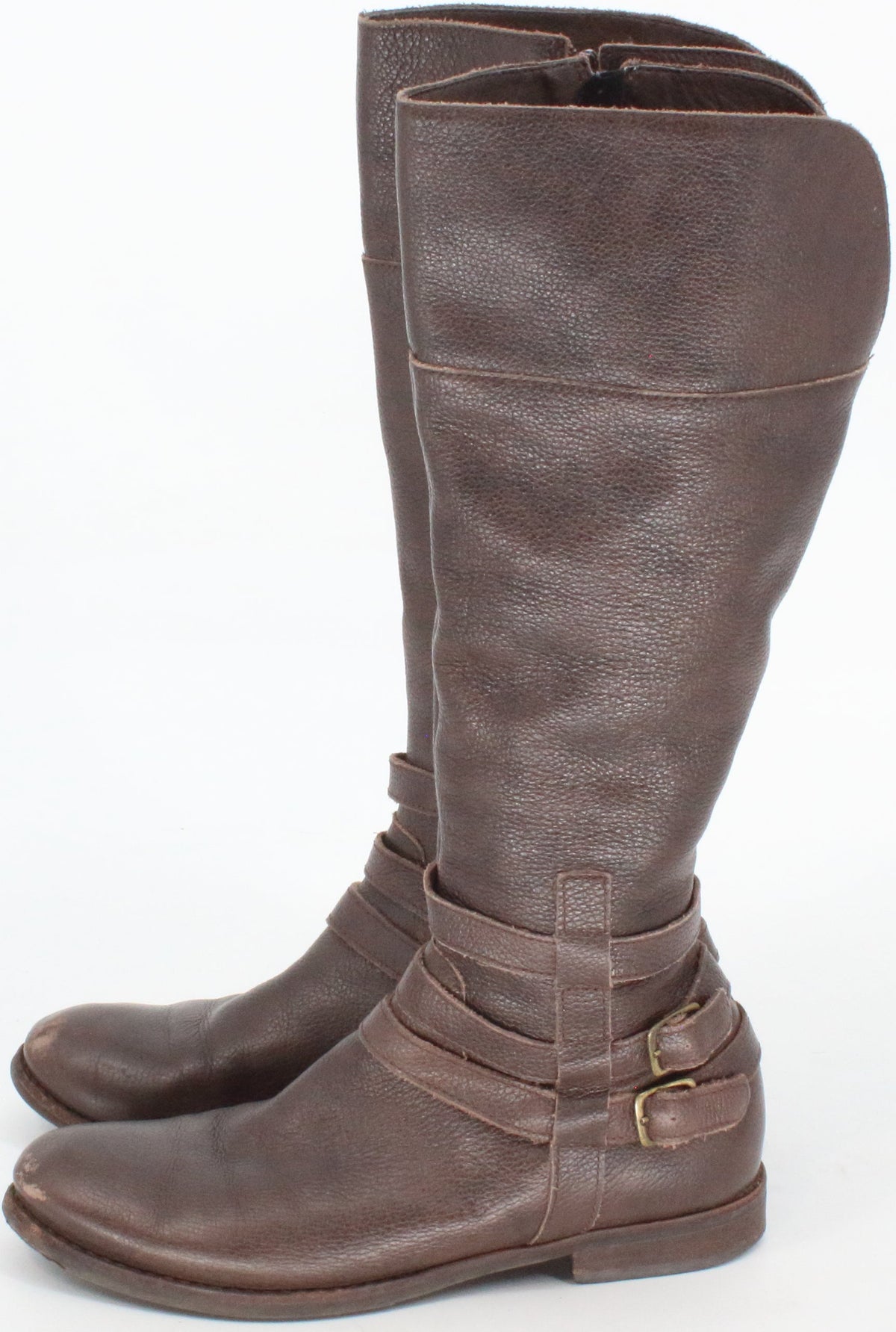 Matisse Brown Calf Knee High Boots