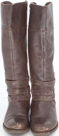 Load image into Gallery viewer, Matisse Brown Calf Knee High Boots
