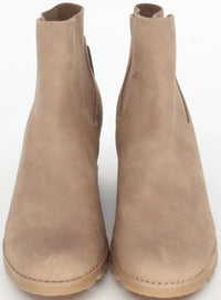 Load image into Gallery viewer, Universal Thread Taupe Wedge Heel Boots
