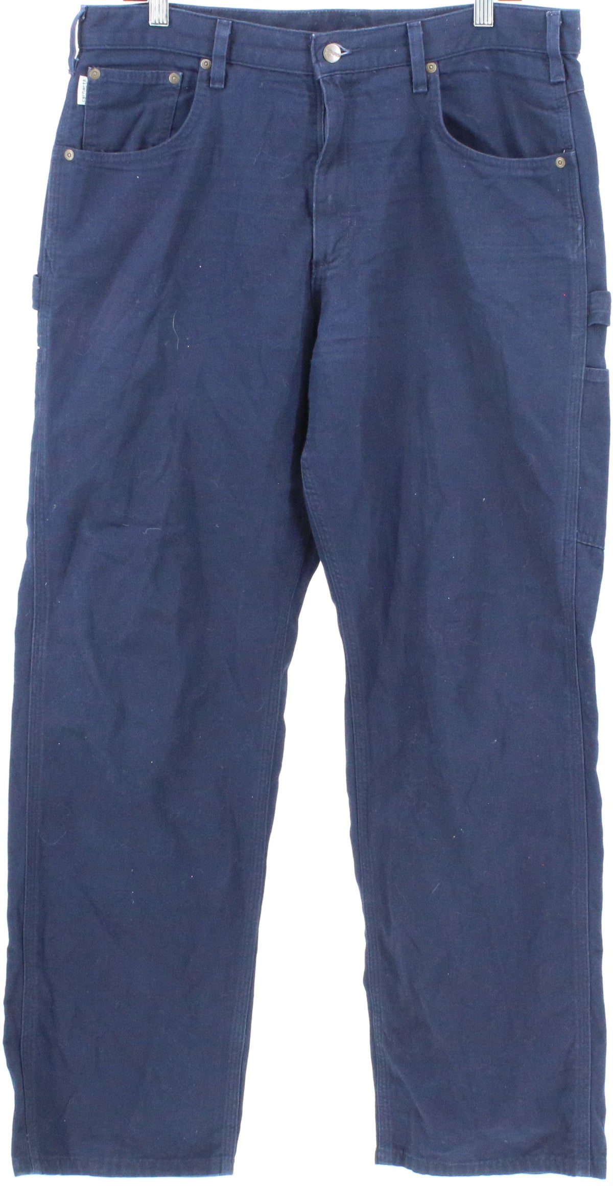 Carhartt Navy Blue Loose Fit Cargo Pants