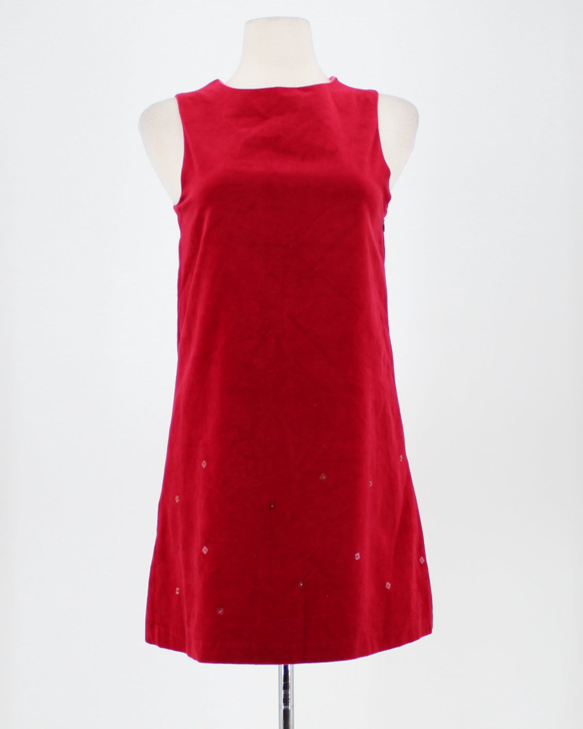 Gap Velvet Shift Dress with Beading