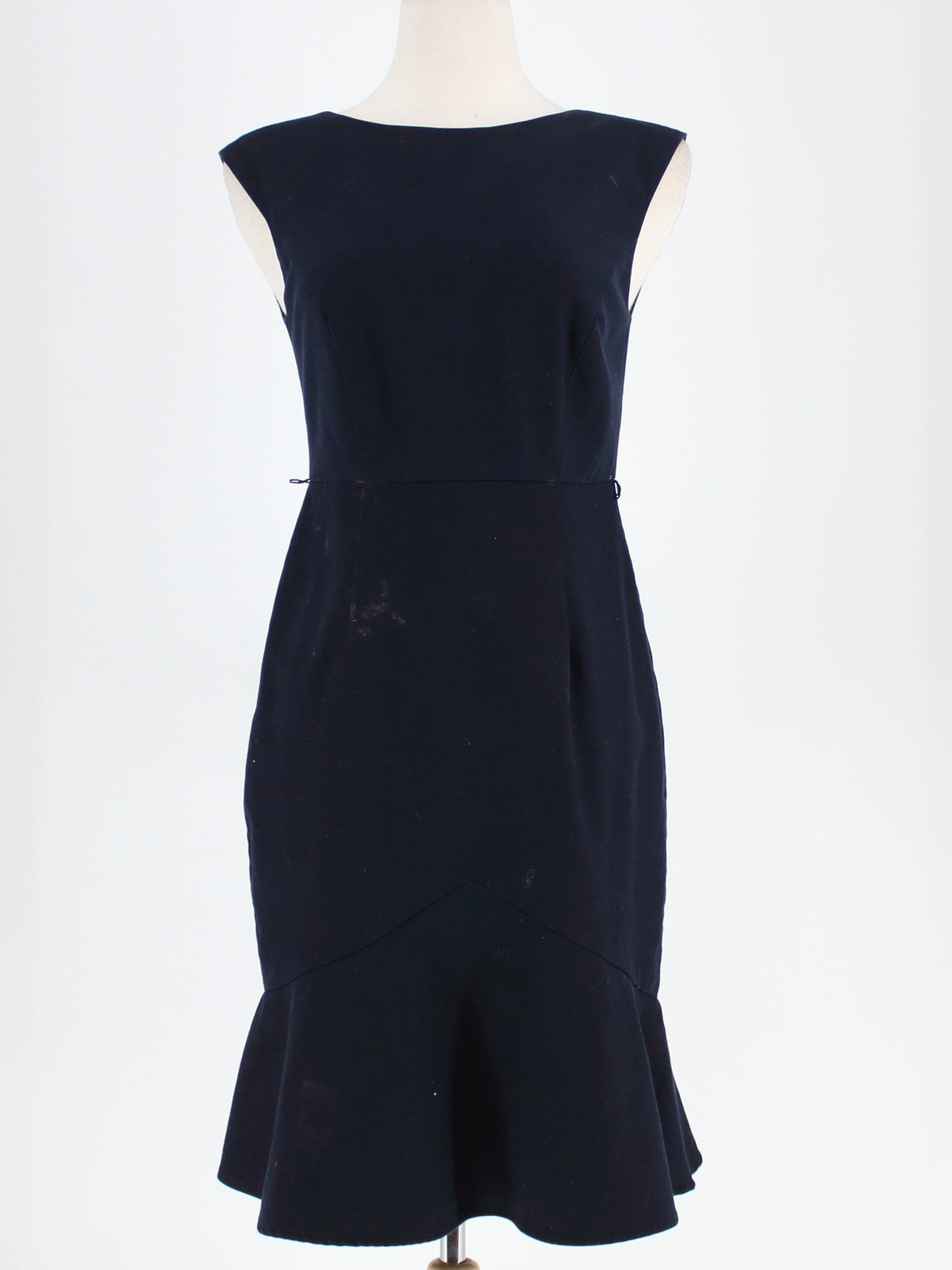 The Limited Navy Fit and Flair Dress