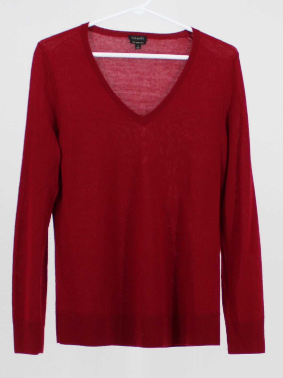 Talbots V-Neck Merono Wool Swedater