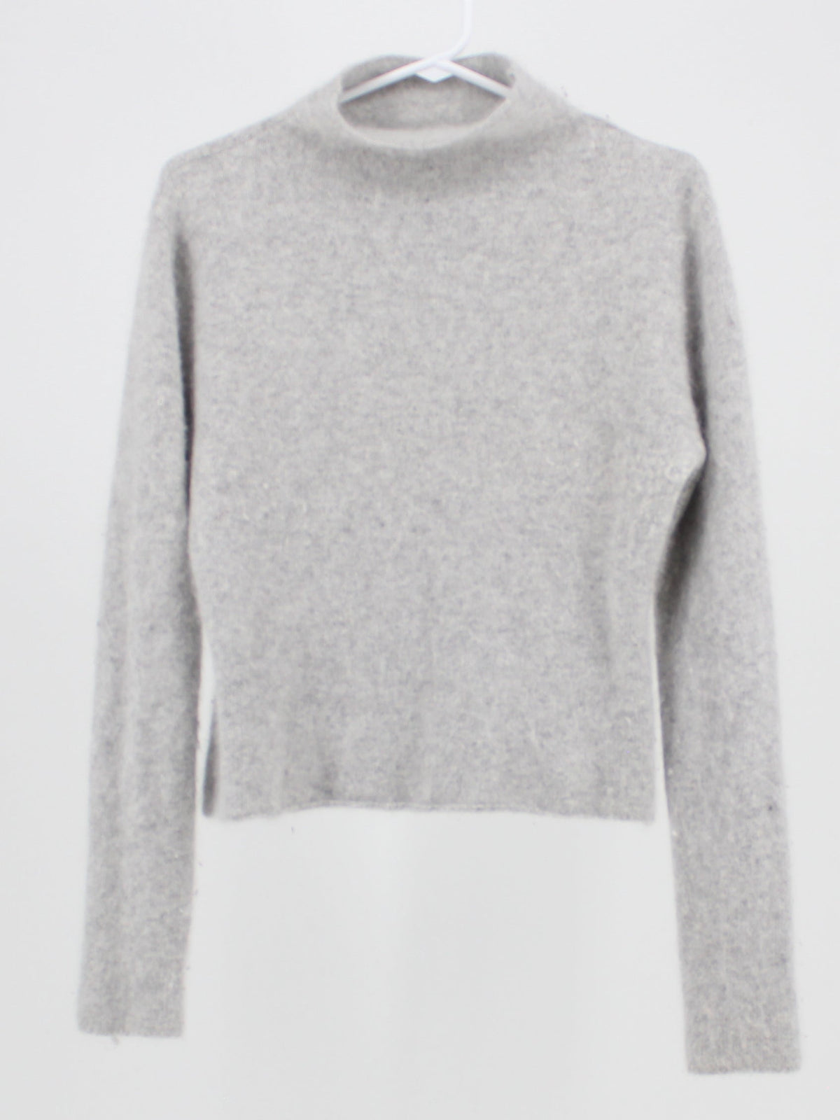 Twiggy Angora Mock Neck Sweater